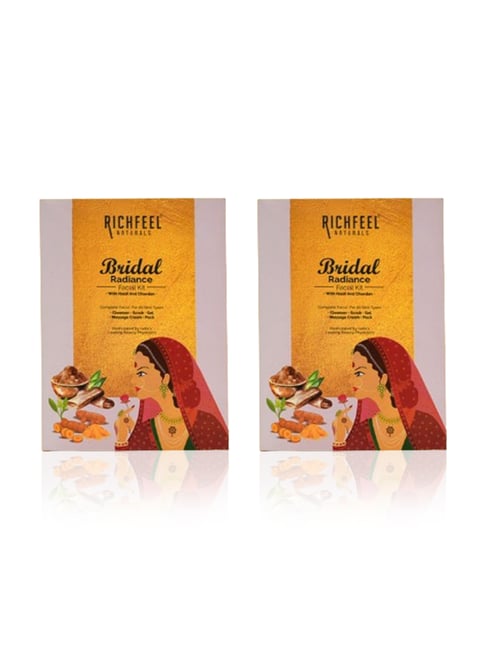 Richfeel Bridal Radiance Facial Kit - Pack of 2