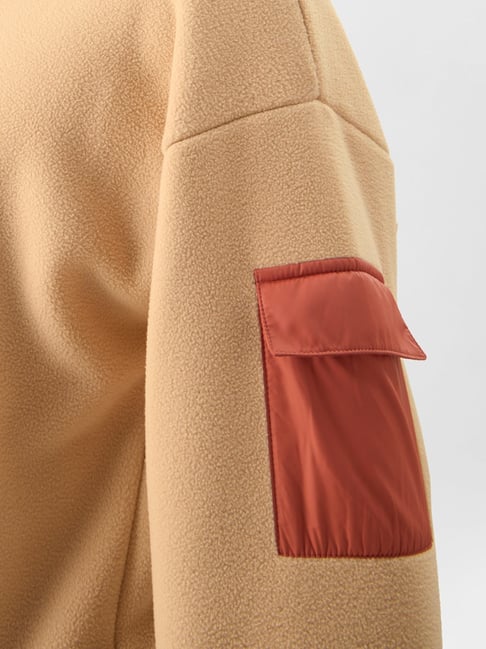 Buy The Souled Store Beige Cotton Loose Fit Sweatshirts for Mens