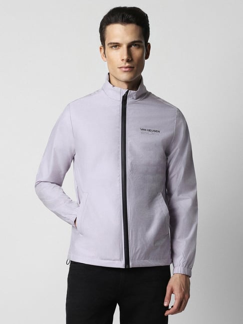Van Heusen Purple Regular Fit Jacket-picture-28
