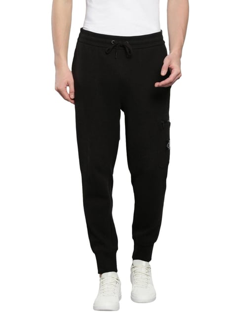 Buy Calvin Klein Black Cotton Slim Fit Joggers for Mens Online Tata CLiQ