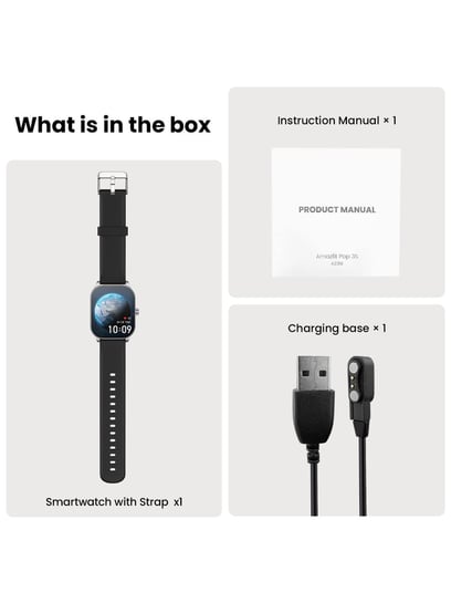 Amazfit cheap watch instructions