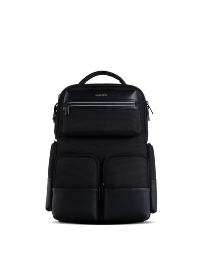 Buy Scarters Terminal T2 London Jet Black Medium Laptop Backpack