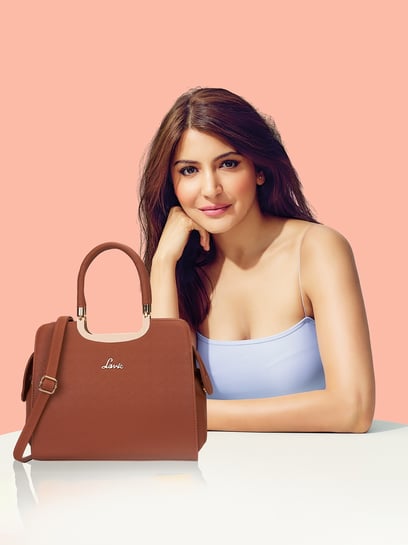 Buy Lavie Melora Tan Synthetic Solid Handbag Online At Best Price