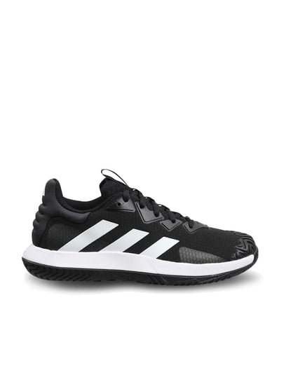 Buy Adidas Men's SoleMatch Control Black Tennis Shoes for Men at