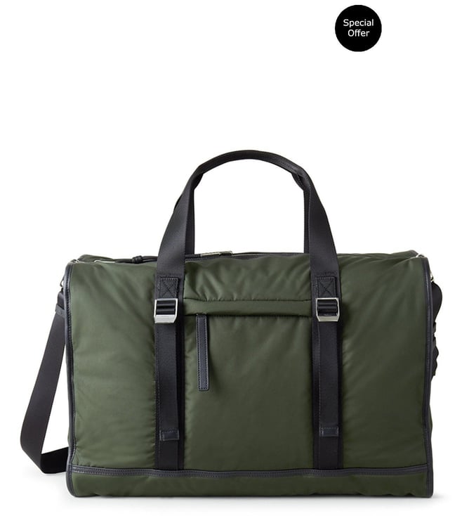 Buy Mulberry Dark Green Performance Holdall Duffle Bag for Men