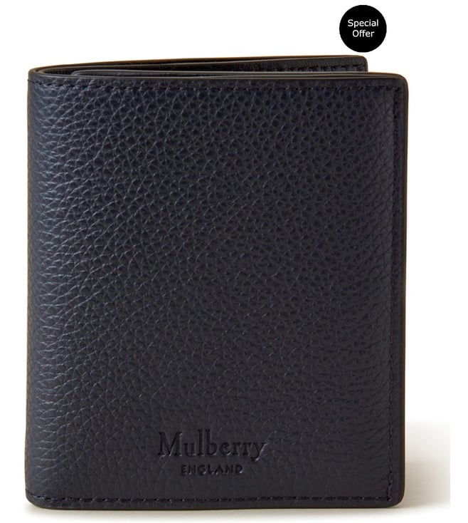 Mens Mulberry black Leather Chain Wallet | Harrods UK