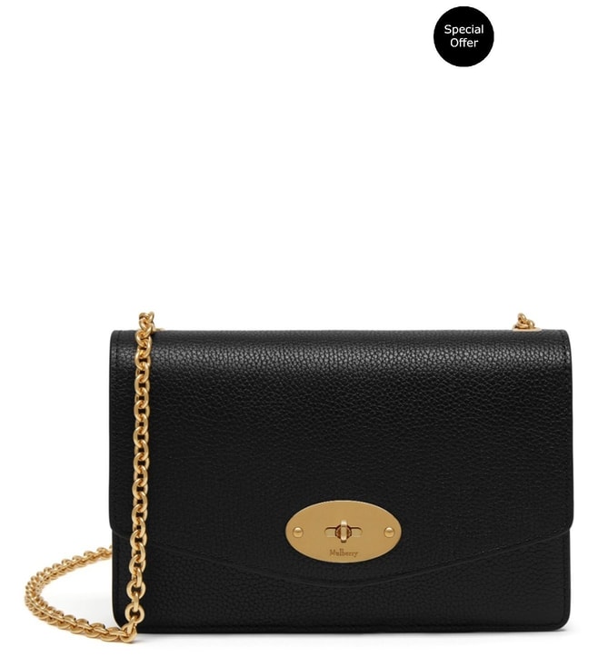 Buy Mulberry City Full-grain Leather Pouch - Black At 40% Off | Editorialist