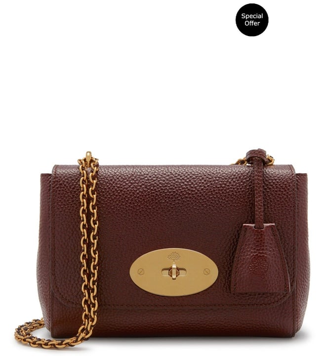 Mulberry Plaque Continental Purse Wallet in Oxblood Classic Grain with  Shiny Gold Hardware - New - SOLD