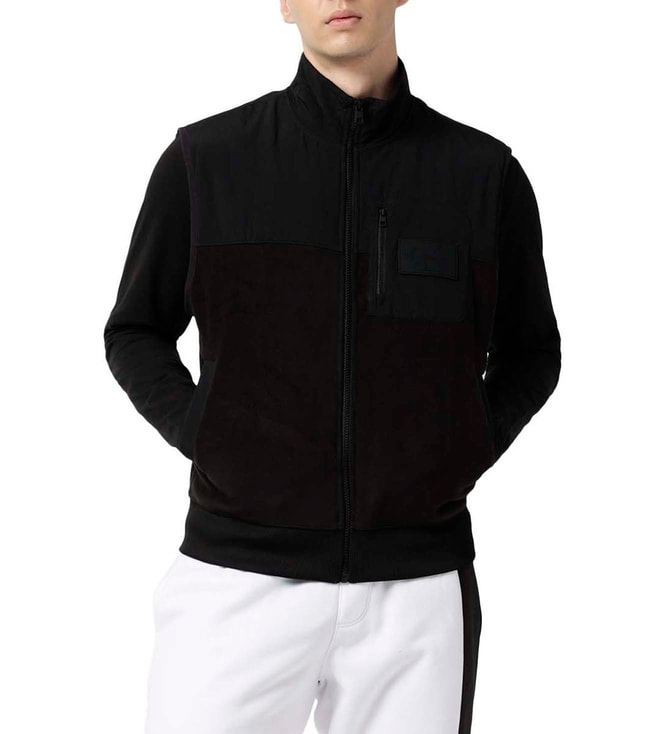 Buy Calvin Klein Jeans Black Comfort Fit Gilet Jacket for Men Online @ Tata CLiQ Luxury