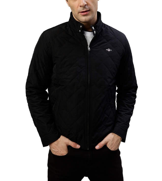 Buy Gant Black Fashion Regular Fit Harrington Jacket for Men Online @ Tata CLiQ Luxury