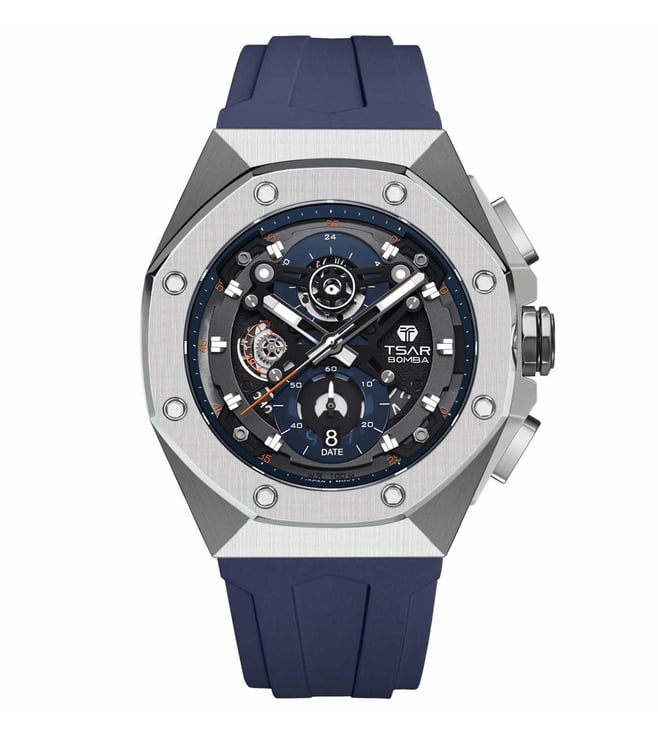 Buy Tsar Bomba TB8806Q-01 Chronograph Watch with Luminous Dial for Men  Online @ Tata CLiQ Luxury