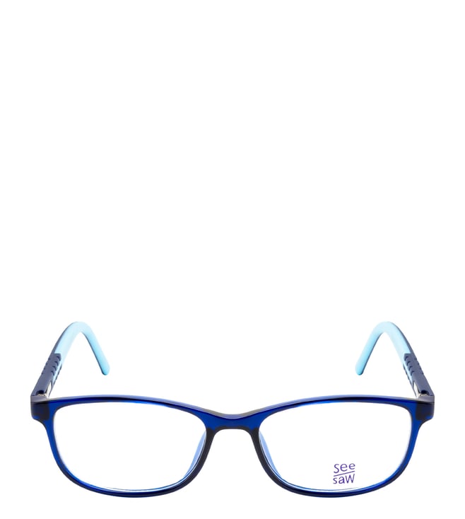 SeeSaw SS3005C249/15 Blue Rectangular Eye Frames for Kids