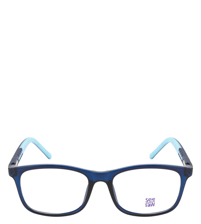 SeeSaw SS3007C247/16 Navy Rectangular Eye Frames for Kids
