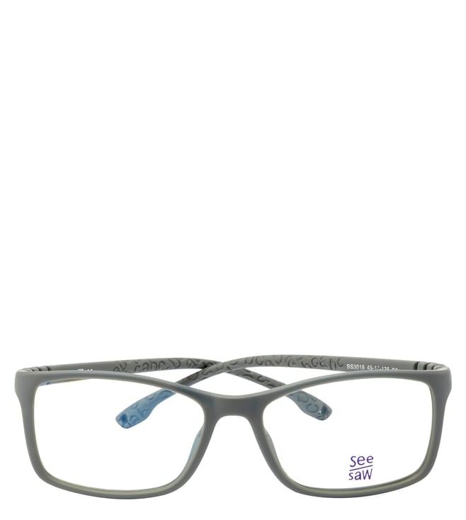 SeeSaw SS3018C249/16 Grey Rectangular Eye Frames for Kids