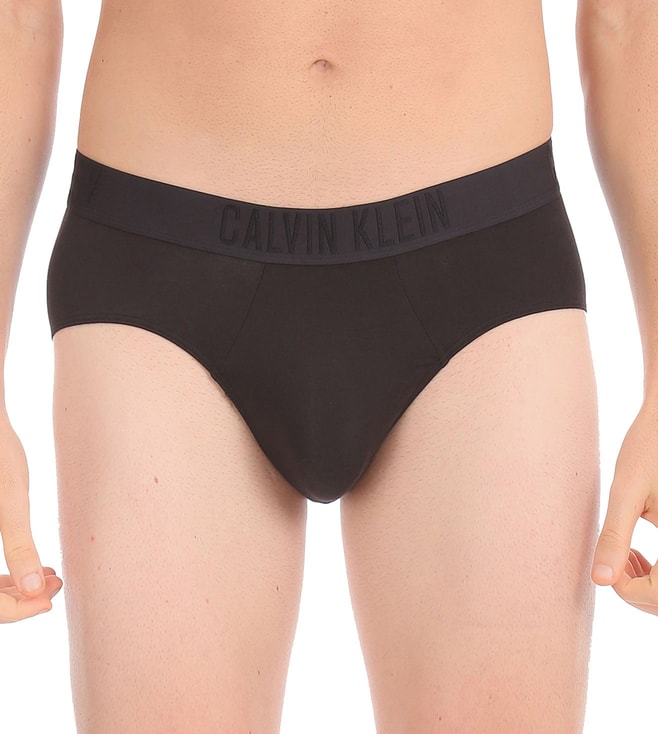 Buy Calvin Klein Black Logo Briefs Online @ Tata CLiQ Luxury