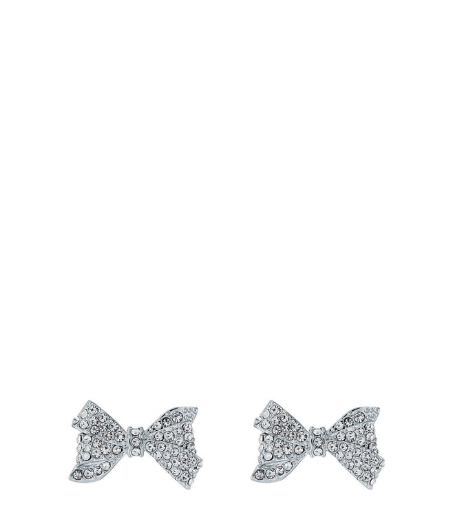 Ted baker silver bow on sale earrings