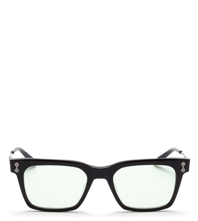 AKONI Kepler AKX407A52 Black Rectangular Unisex Eyewear Frames