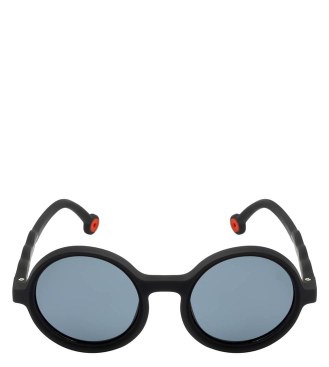 SeeSaw SS3516C143/20 Black Polarised & UV Protected Lens Round Sunglasses for Kids