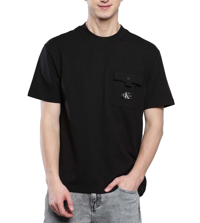 Calvin Klein Black Relaxed Fit T-Shirt