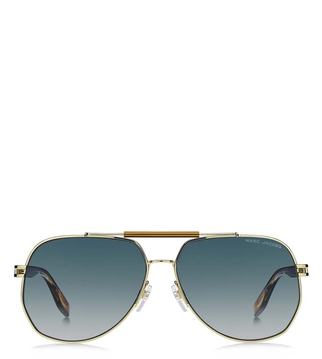 Marc jacobs aviator 2024 sunglasses gold trim