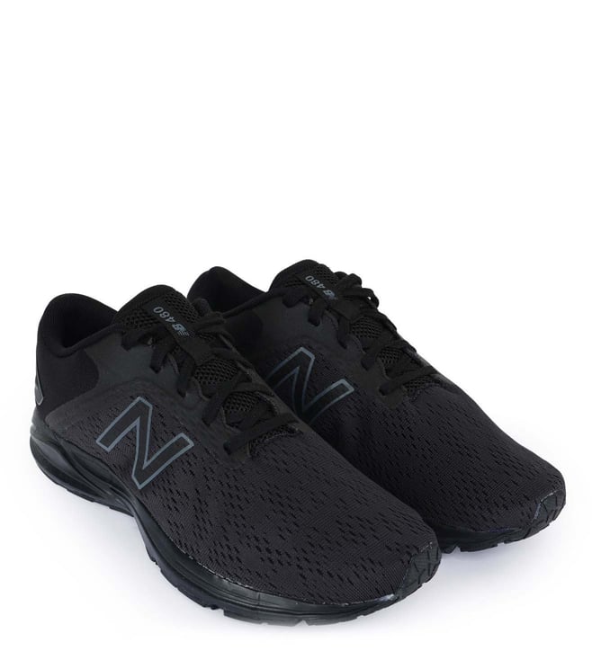 New Balance Men s 410 Black Grey Running Shoes