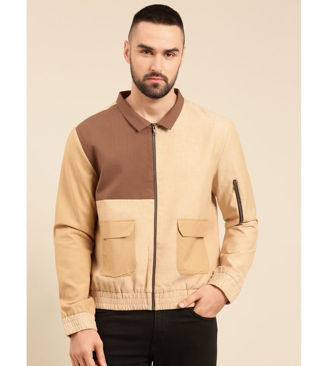 Buy Beige Jackets & Coats for Men by Arrow Sports Online | Ajio.com