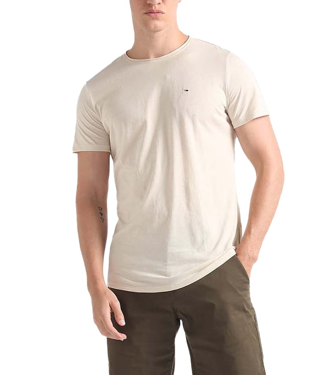 Tommy Hilfiger Peach Dusk Slim Fit T-Shirt