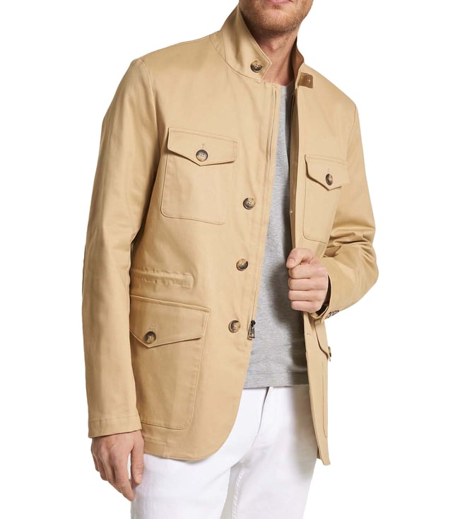 Michael kors khaki jacket deals