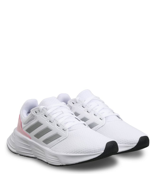 Buy Adidas FTWWHT/FTWWHT/PEACIT Running Shoes for Women 