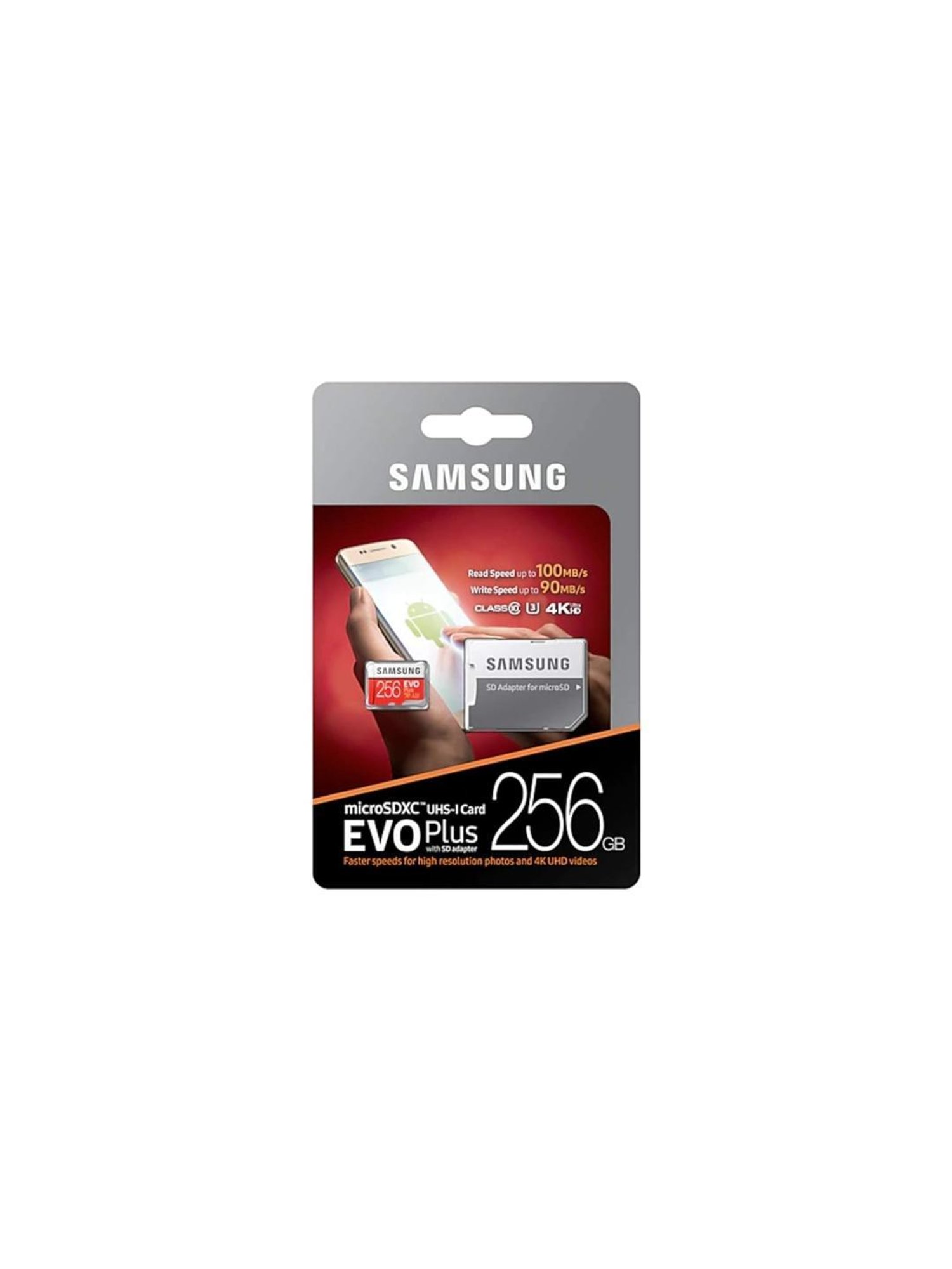 Samsung EVO Plus (2017) microSDXC 256 Go (MB-MC256GA) au meilleur