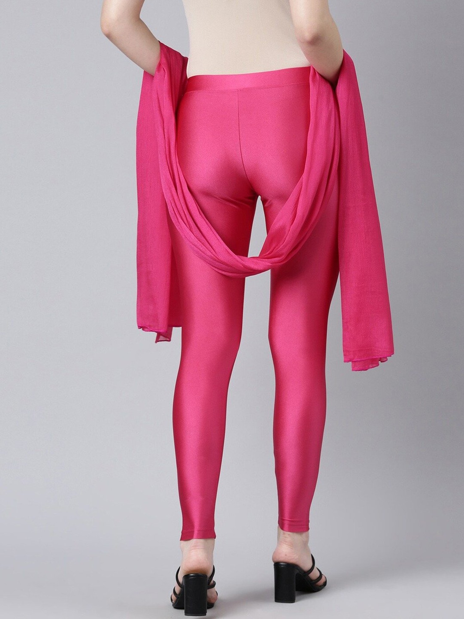 Buy Kryptic Baby Pink Leggings for Women's Online @ Tata CLiQ