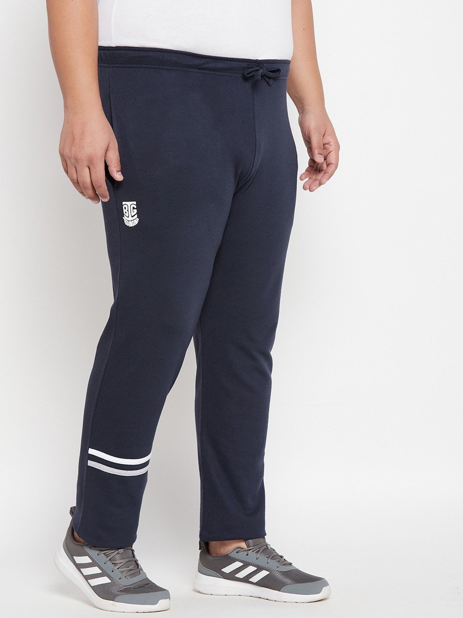 Allen Solly Sky Blue Cotton Regular Fit Joggers