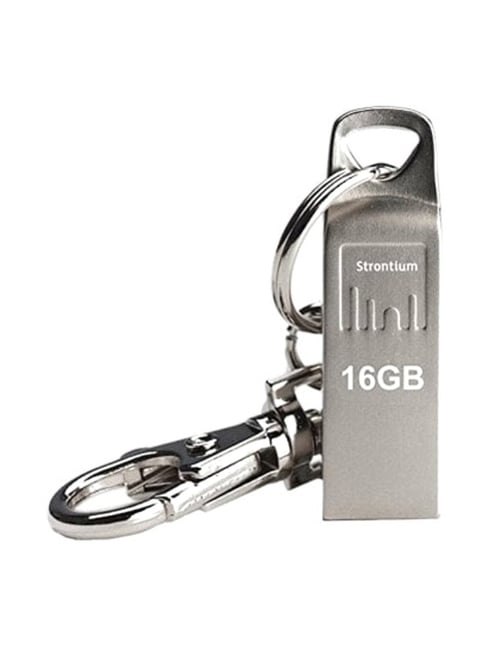 Strontium  SR16GSLAMMO 16 GB Pen Drive Silver