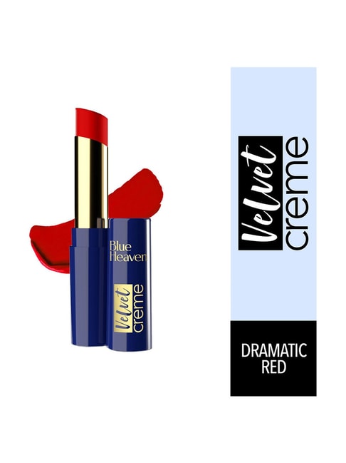 Blue Heaven Velvet Creme Lipstick Dramatic Red - 3.5 gm