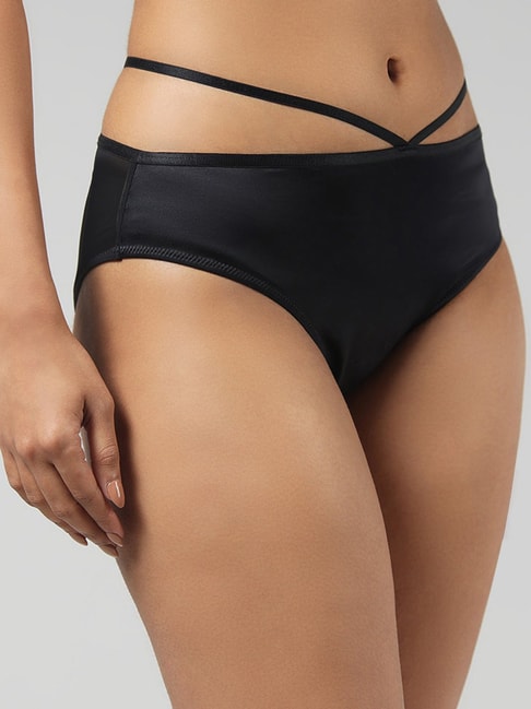Buy Wunderlove Teal Invisible High Leg Brief from Westside
