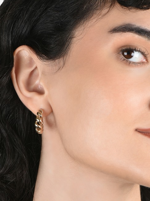 Buy Small Gold Waterdrop Earrings, 18K Gold Drop Earrings, Teardrop  Earnings Online in India - Etsy