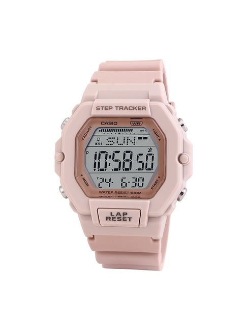 Casio pink hot sale digital watch