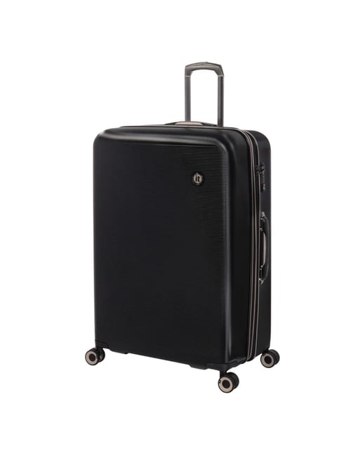 it luggage Rapidity Black Large -28 inches Expandable Hardsided Trolley Bag with TSA Lock