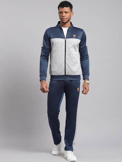 Navy blue hot sale colour tracksuit