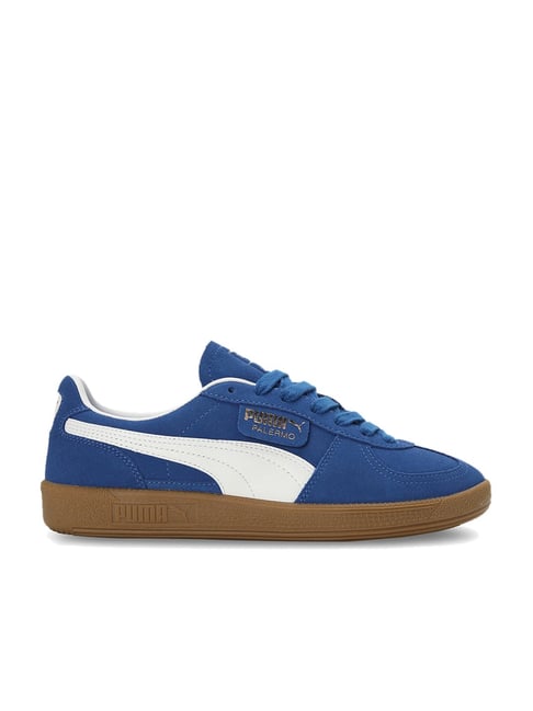 Puma blue shoes quality best sale