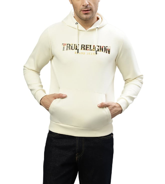 True religion clearance white hoodie