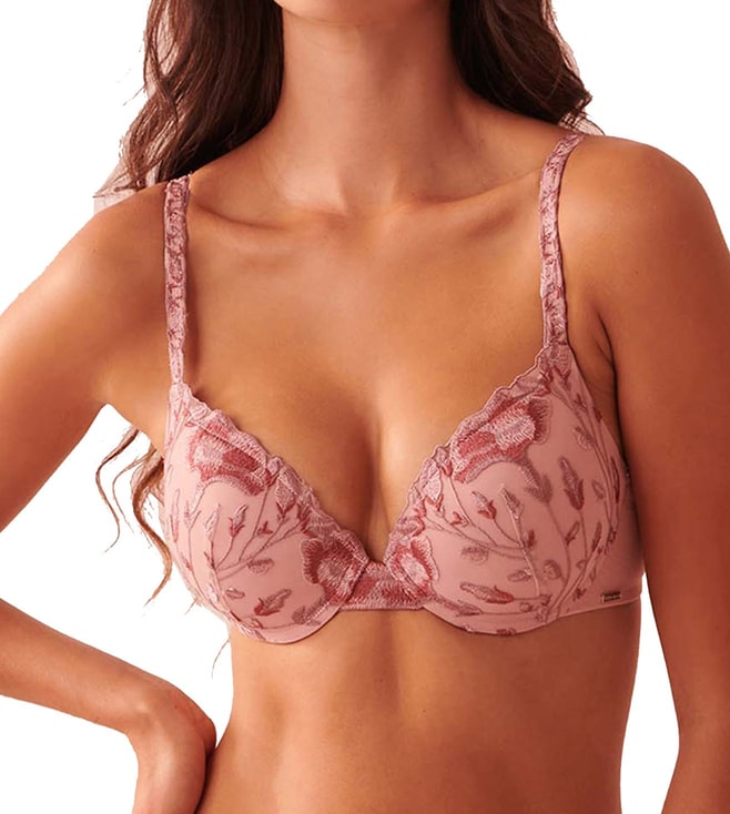 Lightly Lined Front Closure Demi Bra