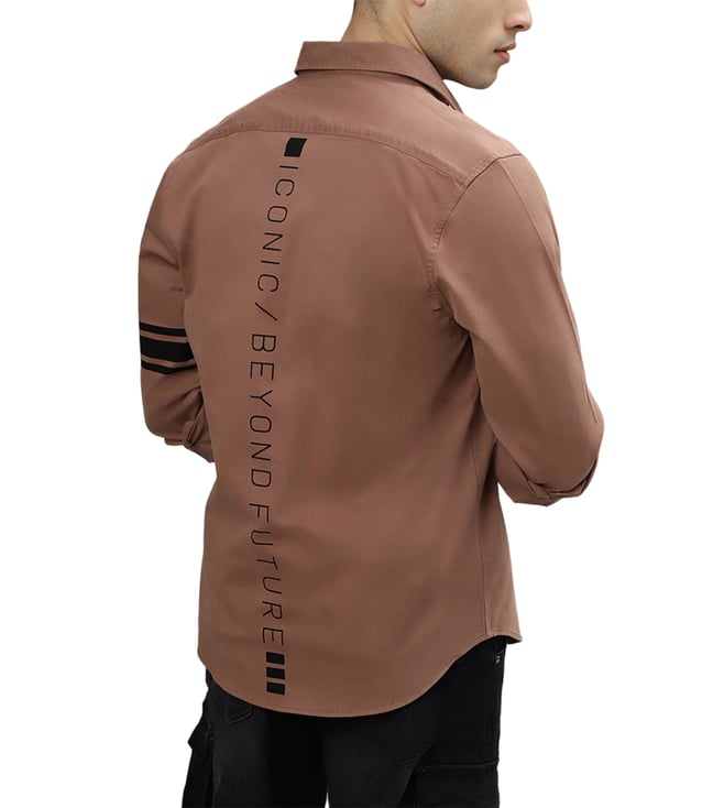 dusty pink golf shirt