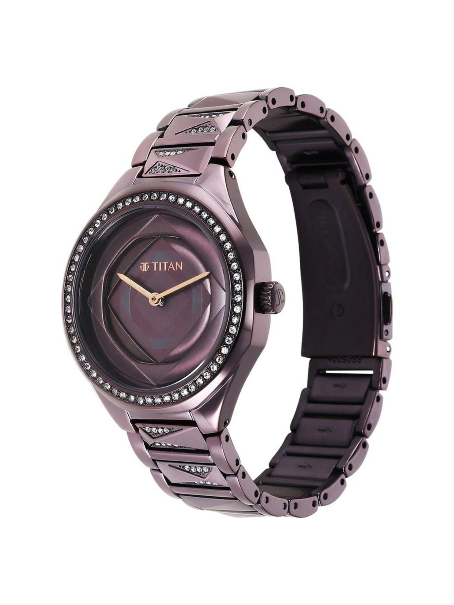 Buy Titan Purple 95163QM01 Blue Dial Analog watch for Women Online