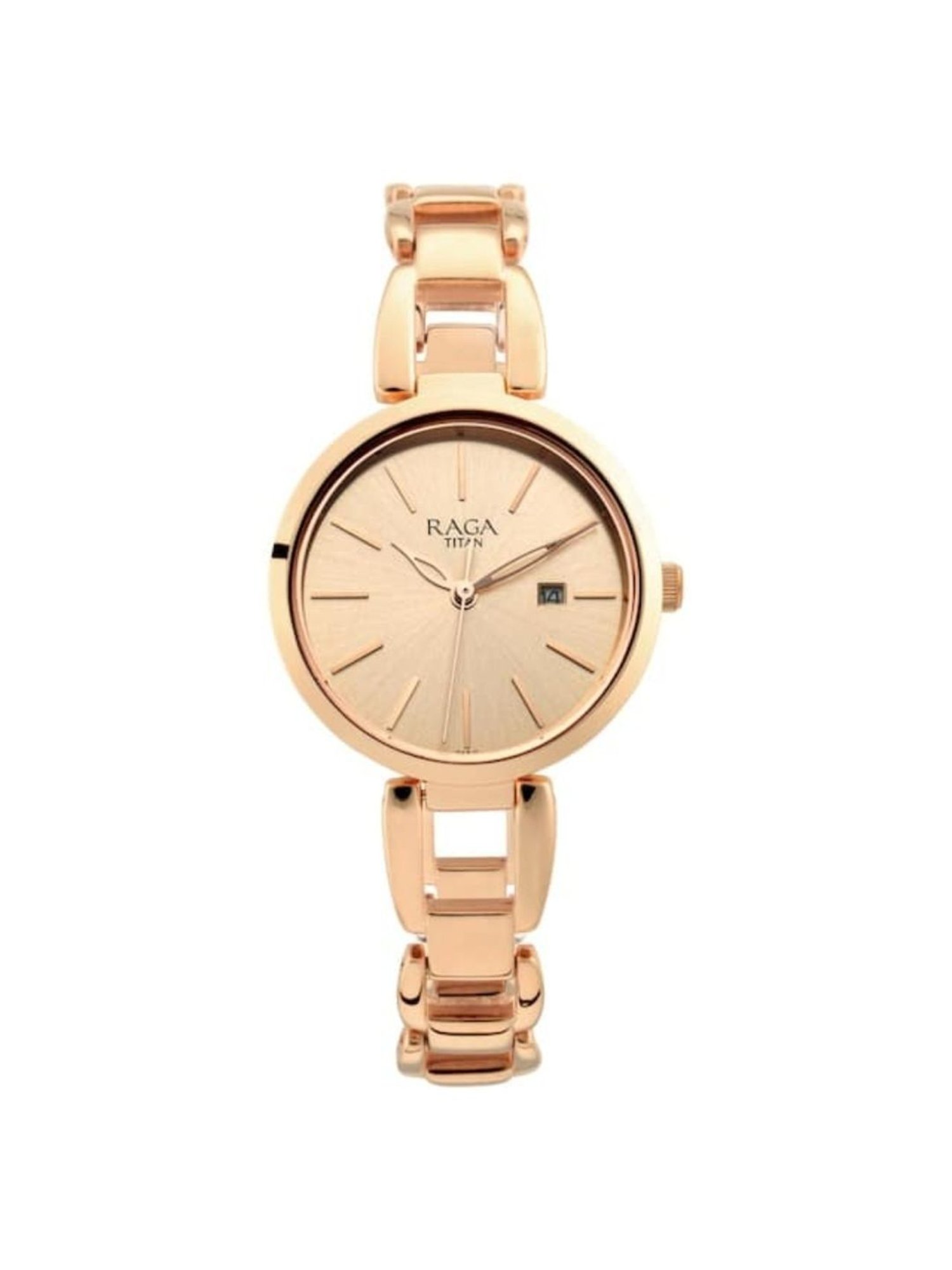 TITAN NN2576SM01 Womens Raga Pink Dial Silver Metal Strap Analog Quartz  Watch in Chandigarh at best price by The Time Square - Justdial