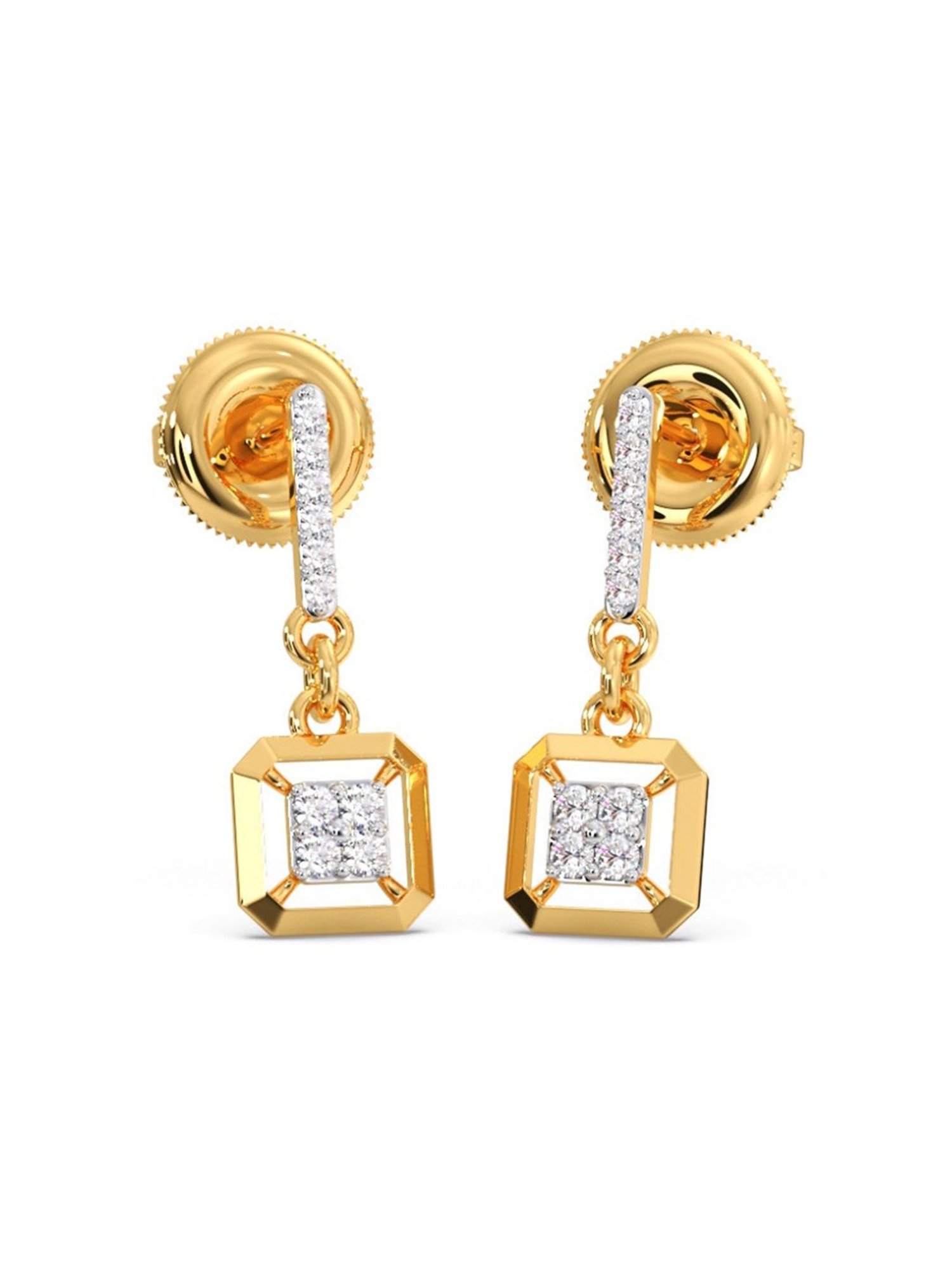 Candere by Kalyan Jewellers Men Stud Earring Yellow Gold 14kt Diamond Stud  Earring Price in India - Buy Candere by Kalyan Jewellers Men Stud Earring  Yellow Gold 14kt Diamond Stud Earring online