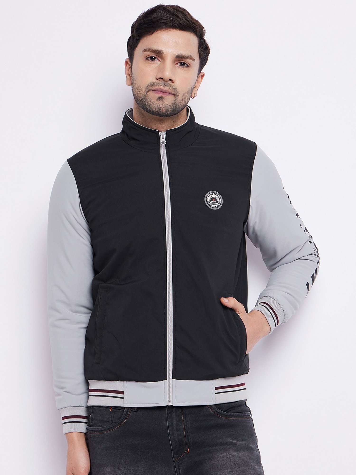 Buy Duke Stardust Men Yellow Solid Varsity Jacket - Jackets for Men 6998273  | Myntra