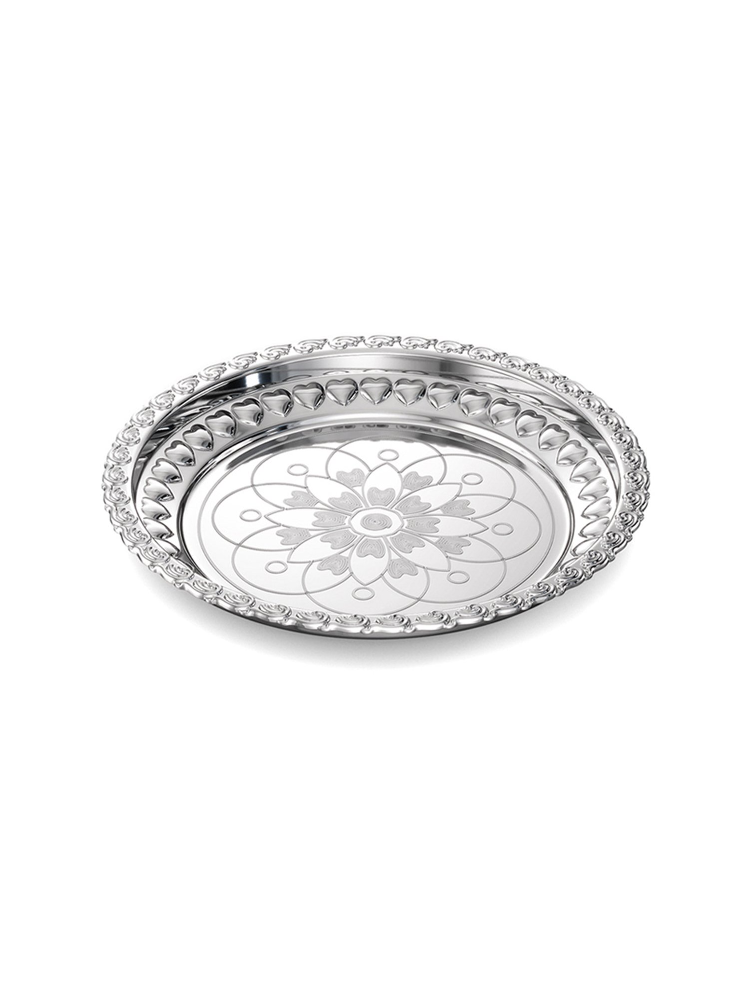 Buy Joyalukkas 92.5 Sterling Silver Plate - 83.37 gm Online At