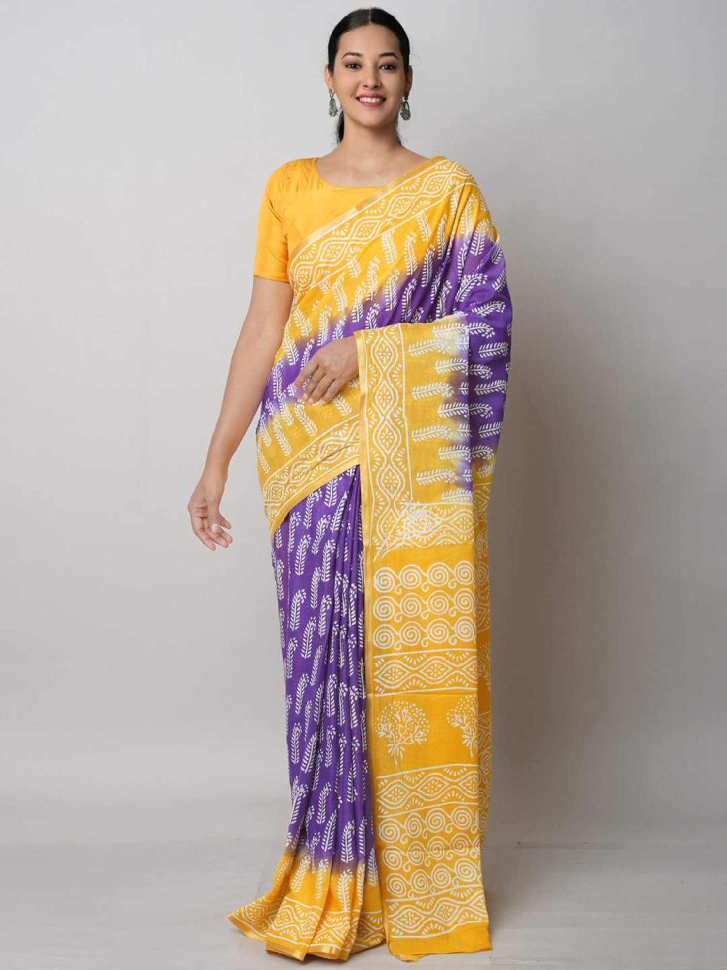 Seraglio Yellow Soft Silk Saree With Engaging Blouse Piece – LajreeDesigner