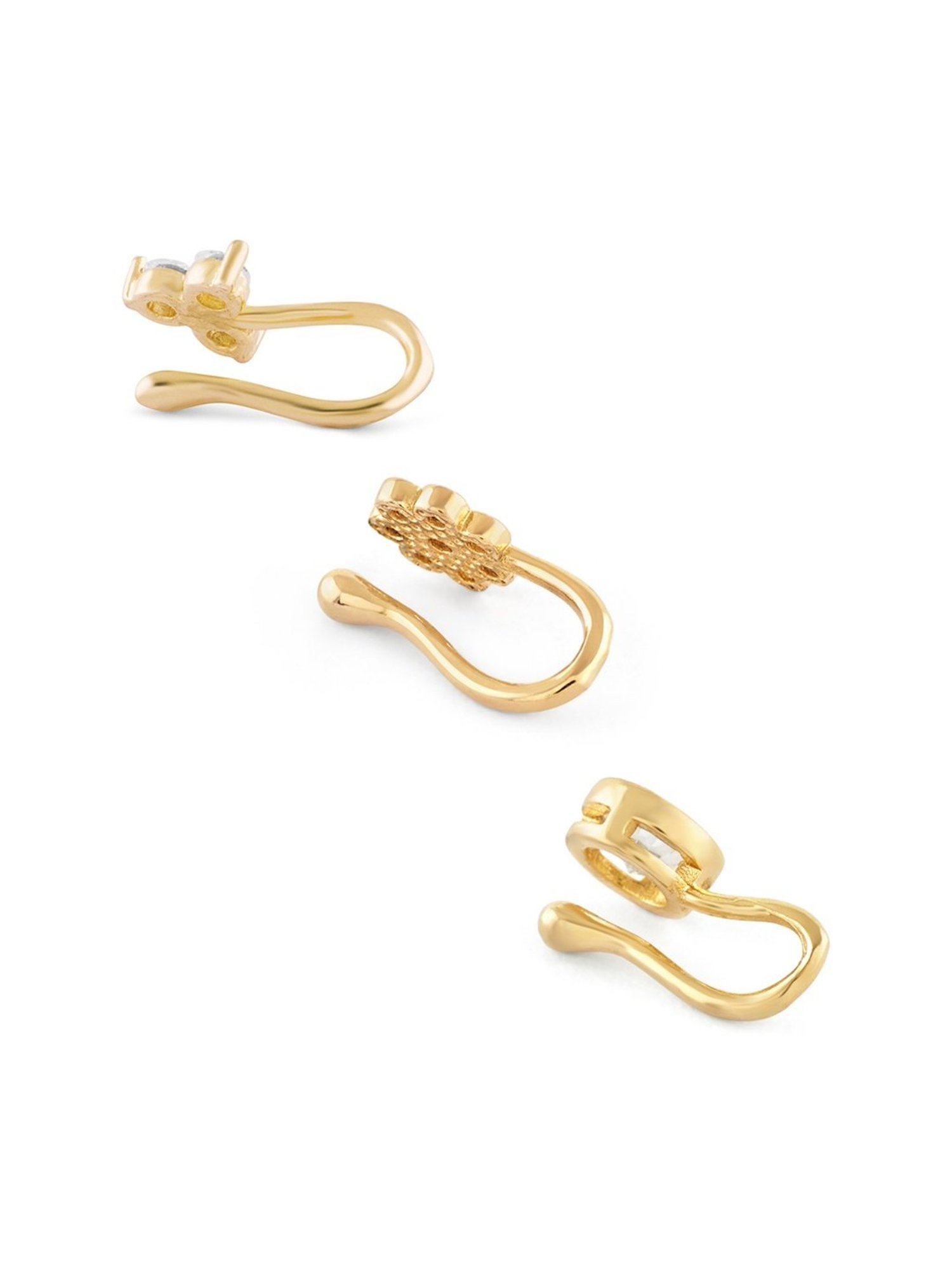 Jewelove Platinum Solitaire Halo Earrings JL PT E 183